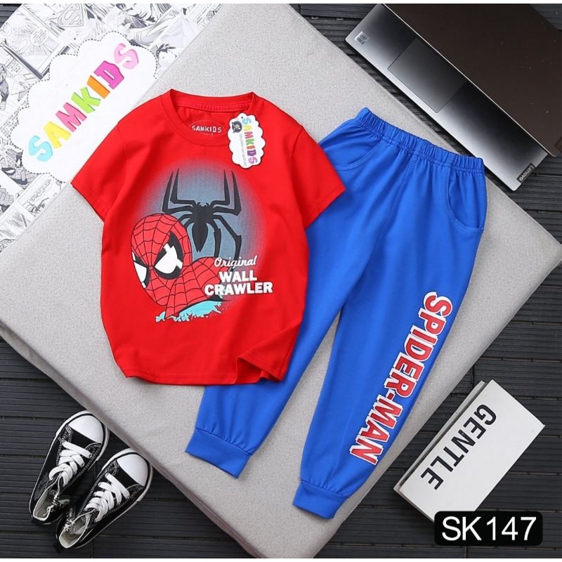 Bộ Người nhện dài ngộ nghĩnh dễ thương cho bé