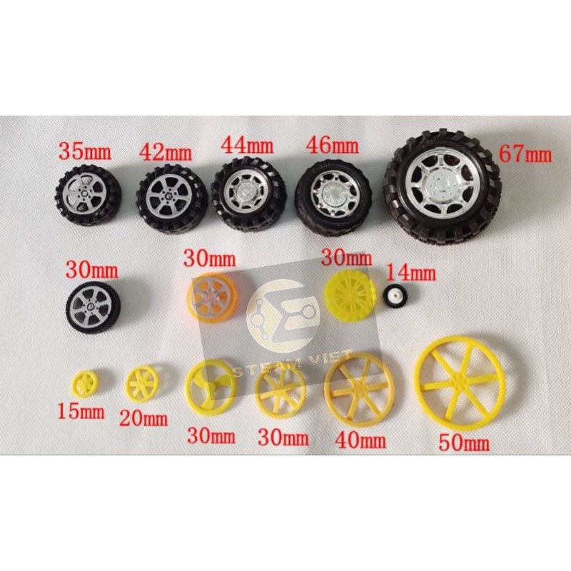 Bánh xe mô hình đồ chơi STEAM