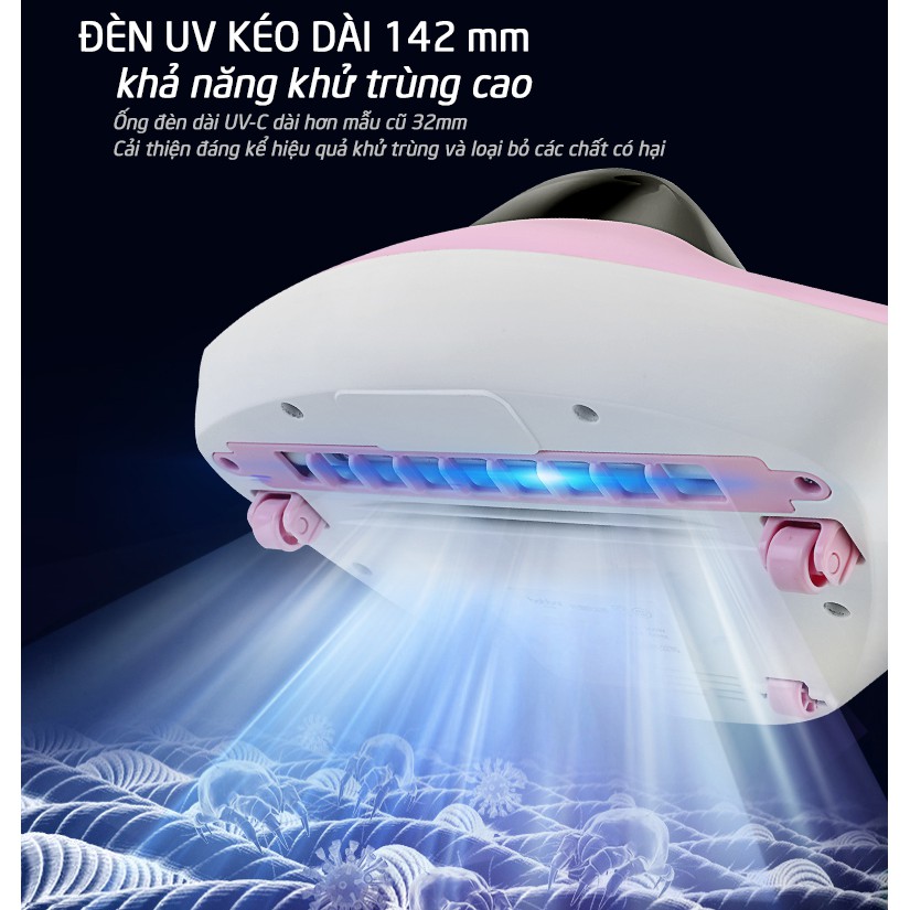 Máy hút bụi BOBBOT UV, chuyên dụng cho nệm giường tiết kiệm năng lượng, bảo hành 12 tháng. | BigBuy360 - bigbuy360.vn