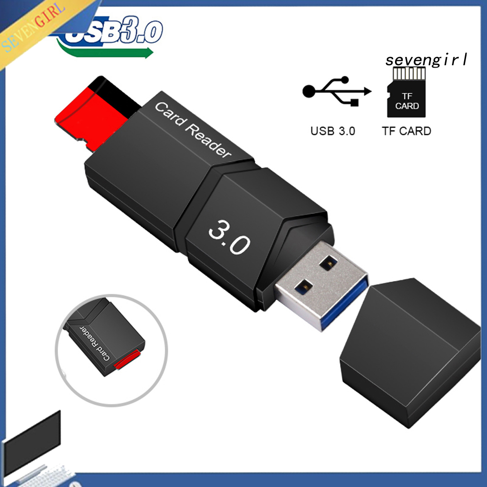 Đầu Đọc Thẻ Nhớ Cổng Usb 3.0 Tốc Độ Cao Cho Máy Tính