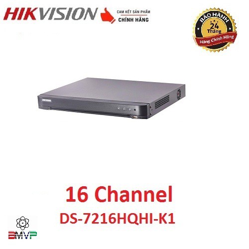 Đầu ghi hình 16 kênh Turbo HD 4.0 Hikvision DS-7216HQHI-K1  - Hàng chính hãng