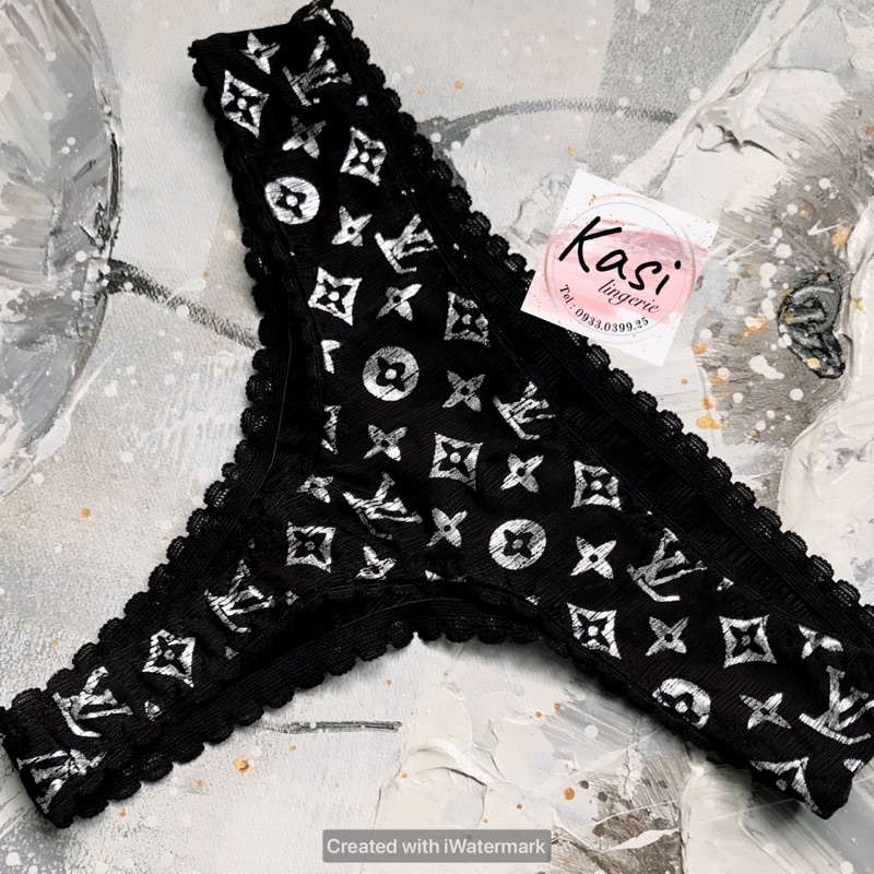 Set đồ lót nội y hoa văn thương hiệu siêu sang chảnh