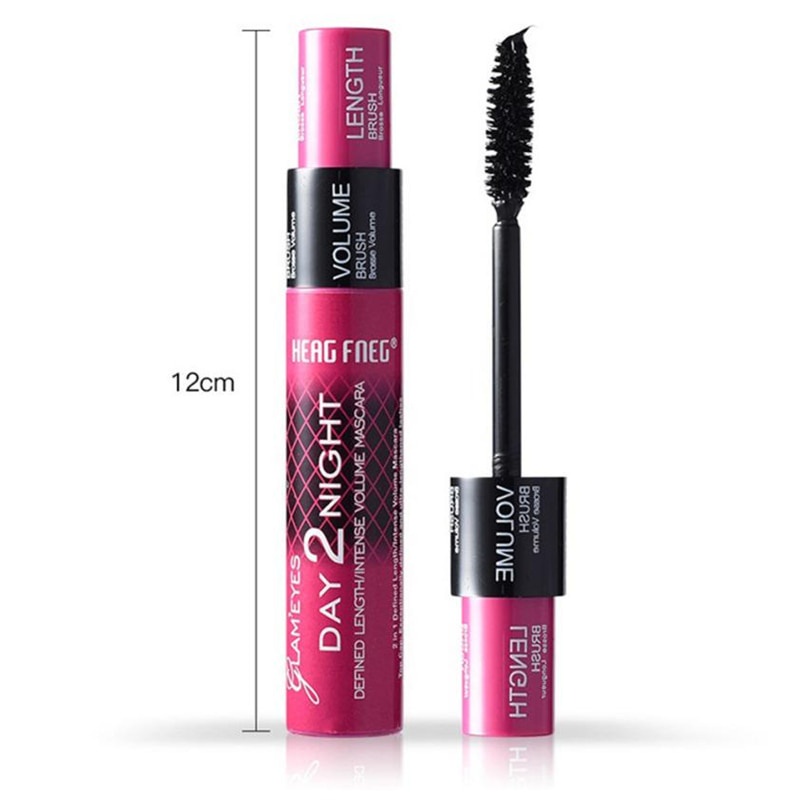[Hàng mới về] Mascara sợi tơ 4D màu đen chuốt dài dày và cong mi tự nhiên lâu trôi nhanh khô chống thấm nước