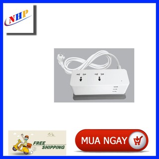Ổ Cắm có dây Di Động MPE AM2S-3USB