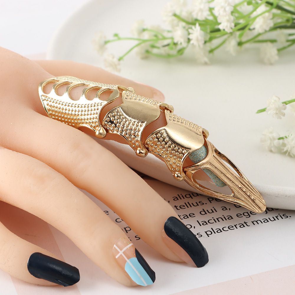 Phụ kirjn đeo đầu ngón tay hình móng vuốt hóa trang độc đáo