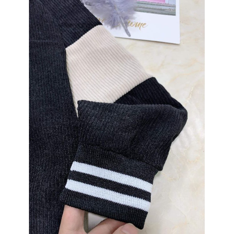 (Có ảnh thật + video) Áo khoác bomber bóng chày nhung 33 | BigBuy360 - bigbuy360.vn