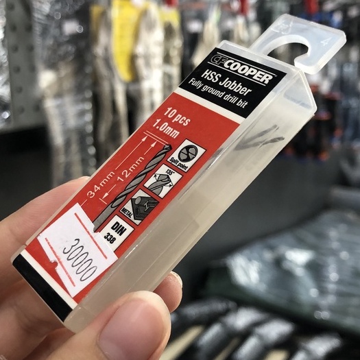 MŨI KHOAN SẮT HSS  CF COOPER