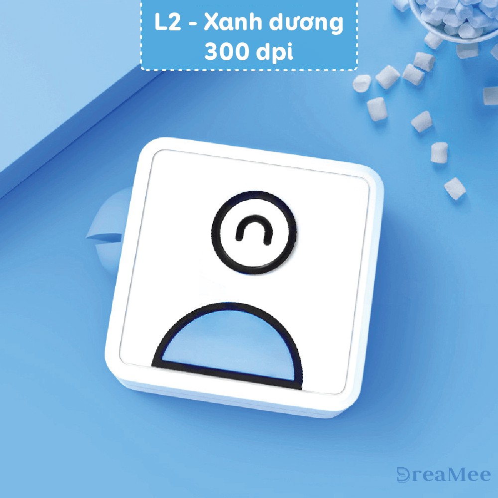 Máy in Nhiệt Mini Bluetooth Poooli L1, L2 cầm tay, không dây bỏ túi ❤ Dễ thương - Chính hãng Poooli