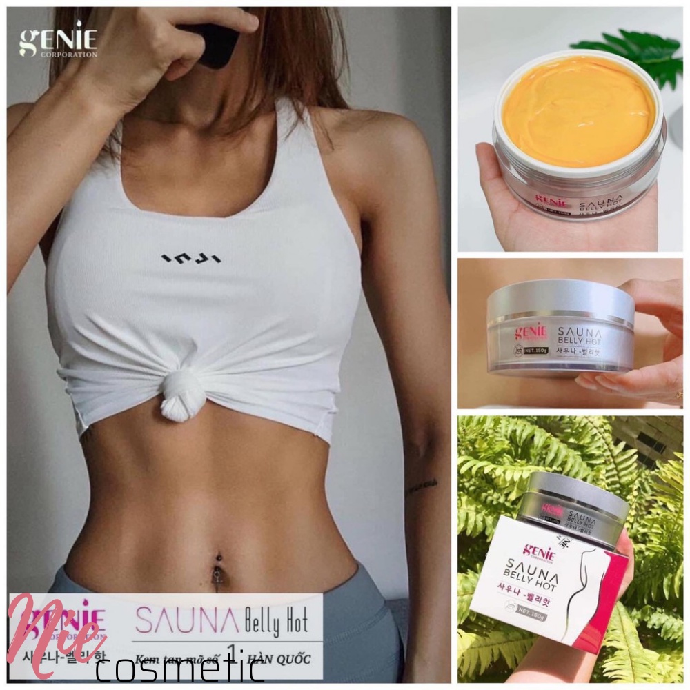 Gel tan mỡ Genie Sauna Belly Hot- sản phẩm hỗ trợ cực kì hiệu quả