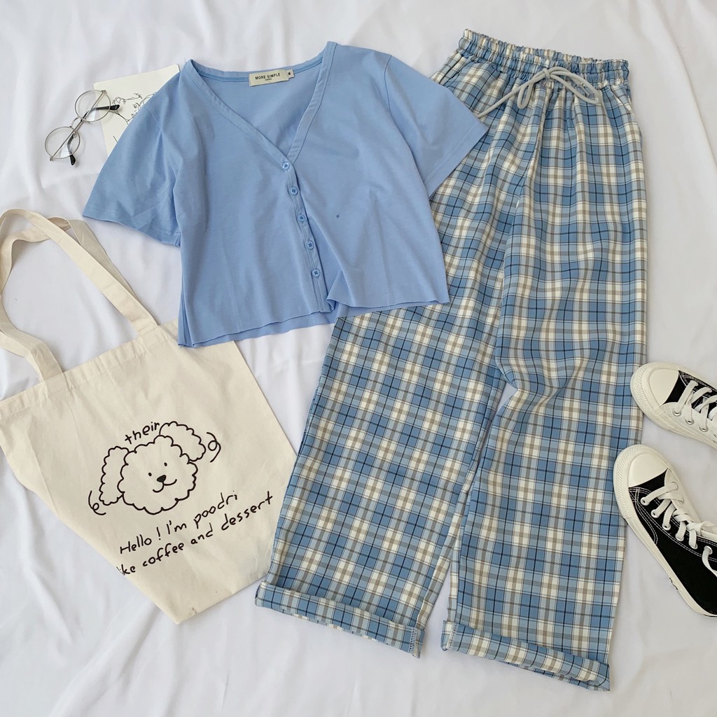 Áo Croptop Tay Ngắn Uni Phong Cách Ulzangg -Tuni Store (ẢNH THẬT)