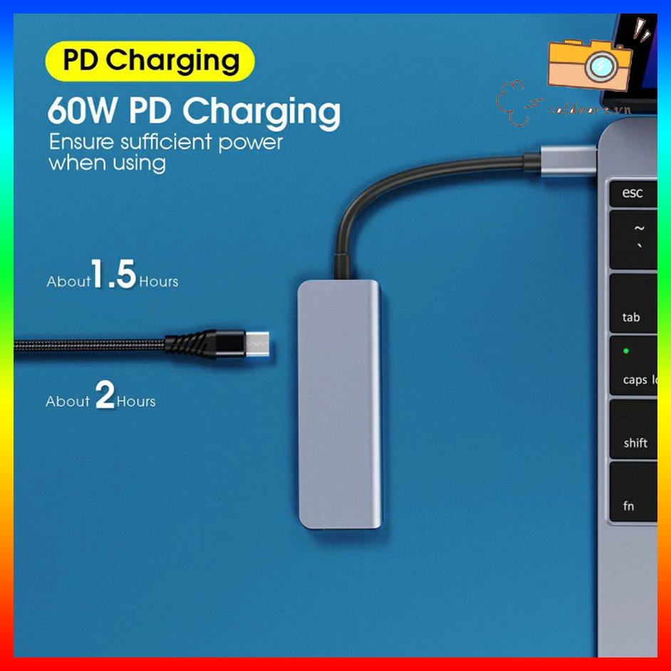[SOE] Type C To HDMI-compatible USB2.0 Multifunctional Four-in-one HUB Adapter