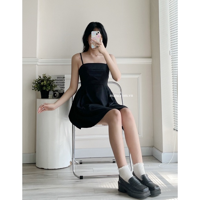 Đầm 2 dây dễ thương Ashly Miều Est.2013