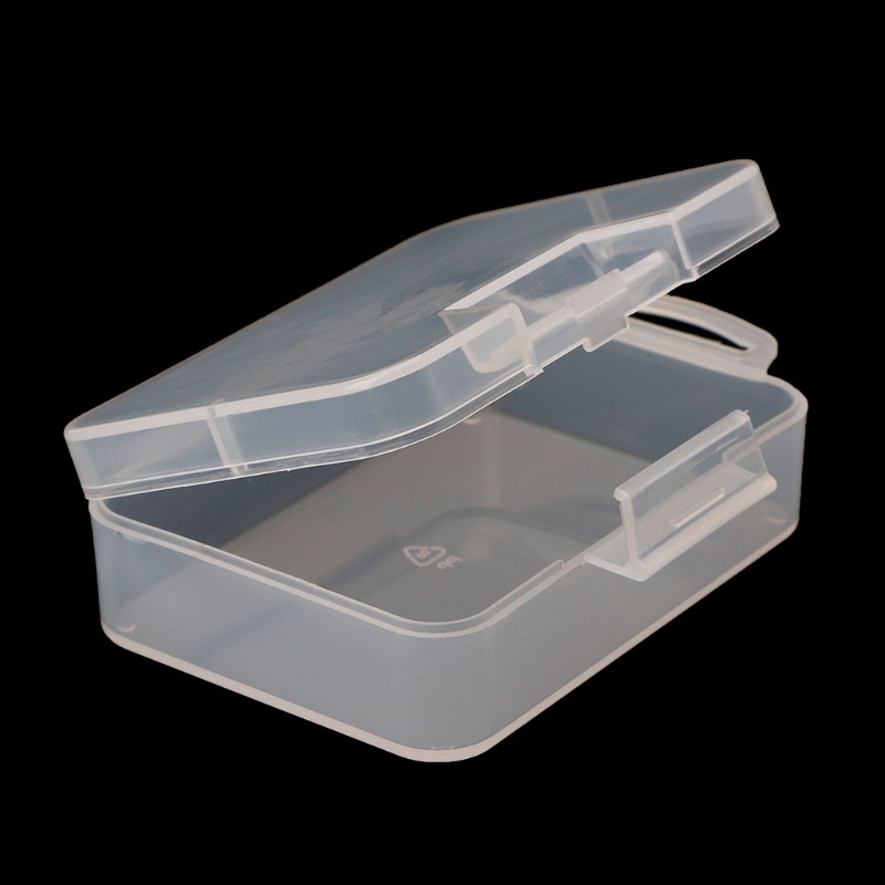 Hộp Đựng Trang Sức Hình Vuông Trong Suốt Tiện Dụng