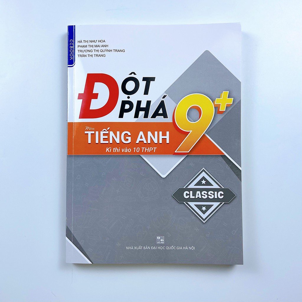 Sách - combo Đột phá 9+ môn Toán - Văn - Anh  thi vào 10 THPT - Phiên bản Classic (3 cuốn)