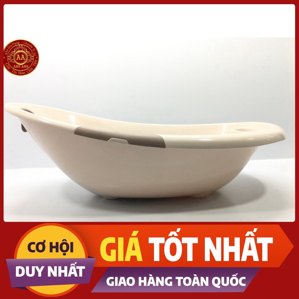 {Rẻ Vô Địch} Chậu tắm elip có giá đỡ Việt Nhật 2202