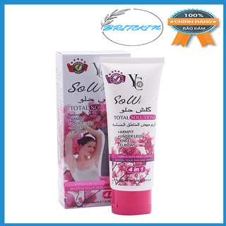 KEM DƯỠNG TRẮNG DA VÙNG NÁCH, DƯỚI CHÂN, ĐẦU GỐI, KHUỶU TAY YC (YC SO WHITE TOTAL SOLUTIONS) 100ml
