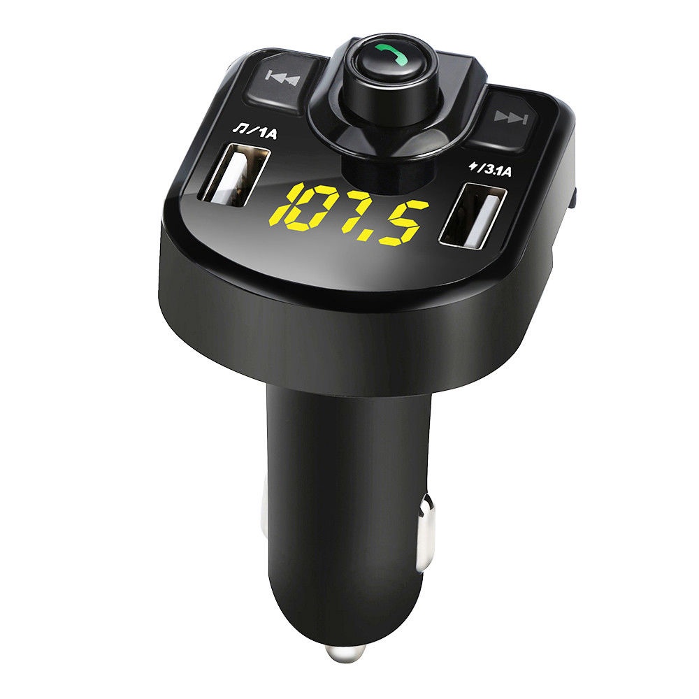 Megamall Bluetooth Car FM Transmitter Wireless Radio Adapter USB Charger Mp3 Player