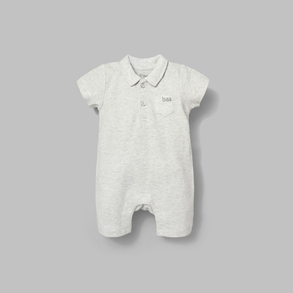 Bộ Romper sơ sinh cổ trụ BAA BABY cho bé trai - BN-RP05N