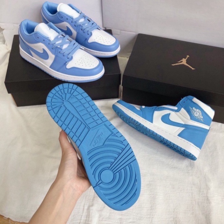 [GIÁ SỐC ][FULL BOX + BILL] Giày Thể Thao Nam Nữ JD Xanh Dương cổ cao, xanh dương cổ thấp hót hít | BigBuy360 - bigbuy360.vn