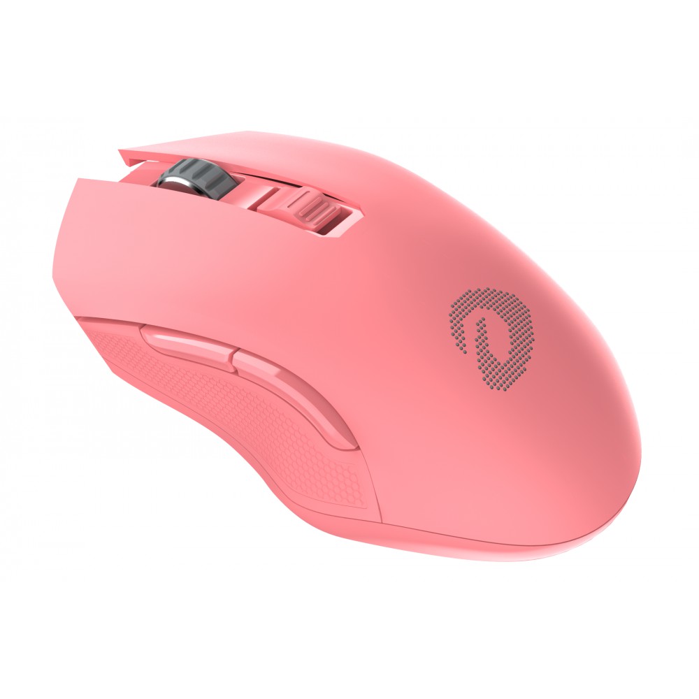 Chuột không dây Gaming DAREU EM905 PRO PINK (LED RGB, BRAVO sensor)-Bảo hành 24 T