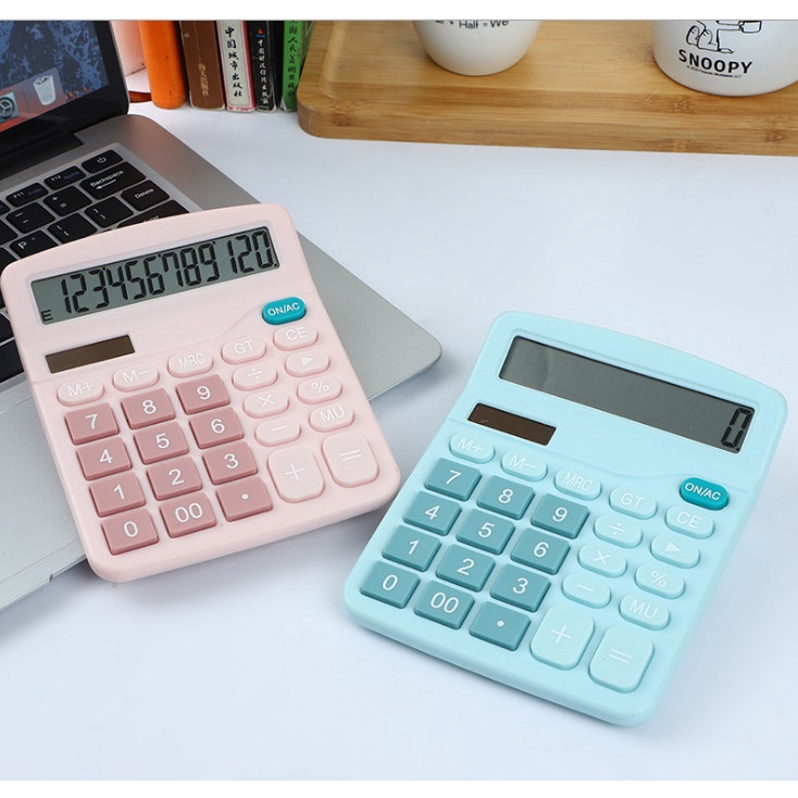 Máy Tình Bàn 12 Số Để Bàn Xinh Xắn