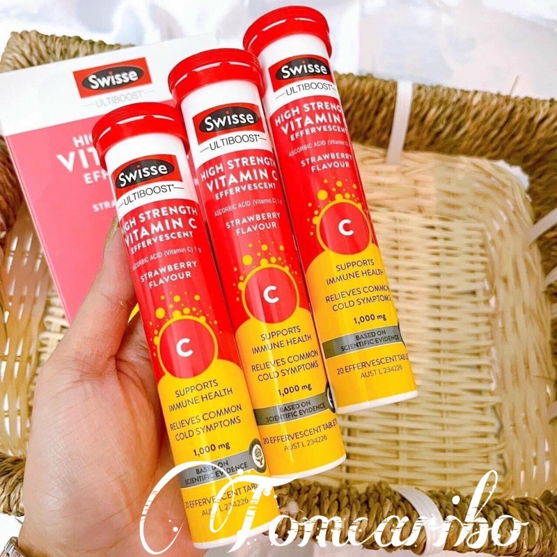 Viên sủi bổ sung C Swisse Úc