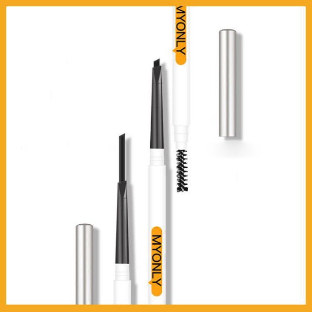 [Lên Màu Đẹp] Chì Kẻ Mày Bút Vẽ Chân Lông Mày Tam Giác 2 Đầu Myonly 3071 Lên Màu Nét, Bền Màu, Không Thấm Nước | BigBuy360 - bigbuy360.vn