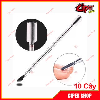 Bộ 10 Cây đẩy da - lấy khóe - dụng cụ làm nail - dụng cụ lấy khóe móng tay