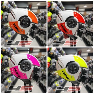 MŨ BẢO HIỂM YOHE 851 (Màu Tem 1) - OPENFACE 1 KÍNH- NÓN BẢO HIỂM 3/4