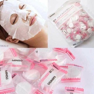 100 viên Mặt Nạ Giấy Nén Miniso Nhật