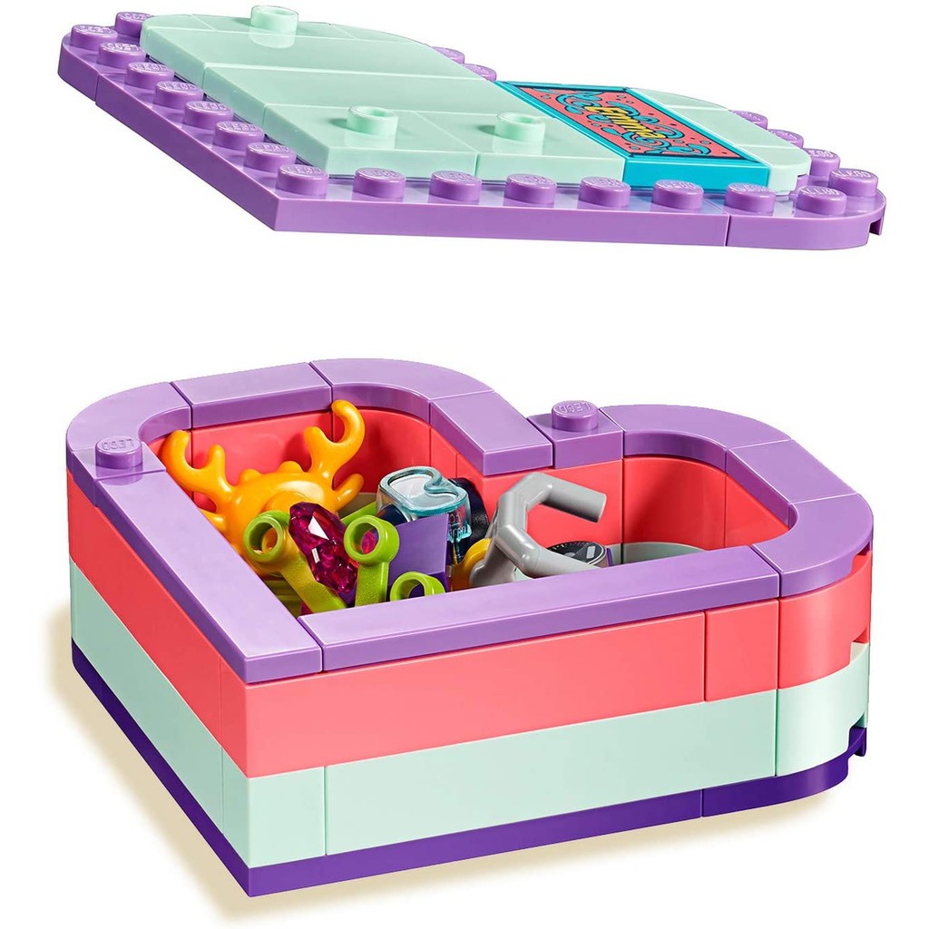 LEGO FRIENDS 41385 Hộp Trái Tim Mùa Hè Của Emma ( 86 Chi tiết)