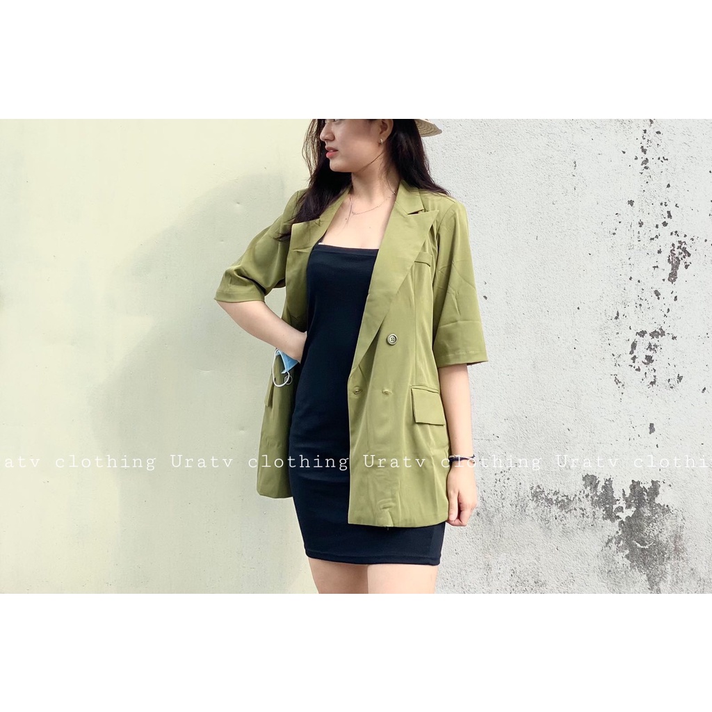 [FREESHIP-ẢNH THẬT] Vest tay ngắn xanh FREESIZE | BigBuy360 - bigbuy360.vn