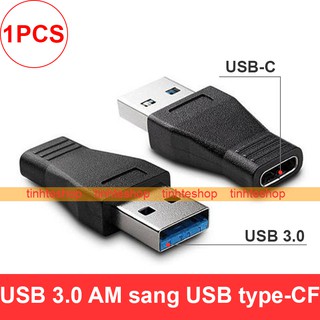 Đầu chuyển USB type-C female sang USB 3.0 male