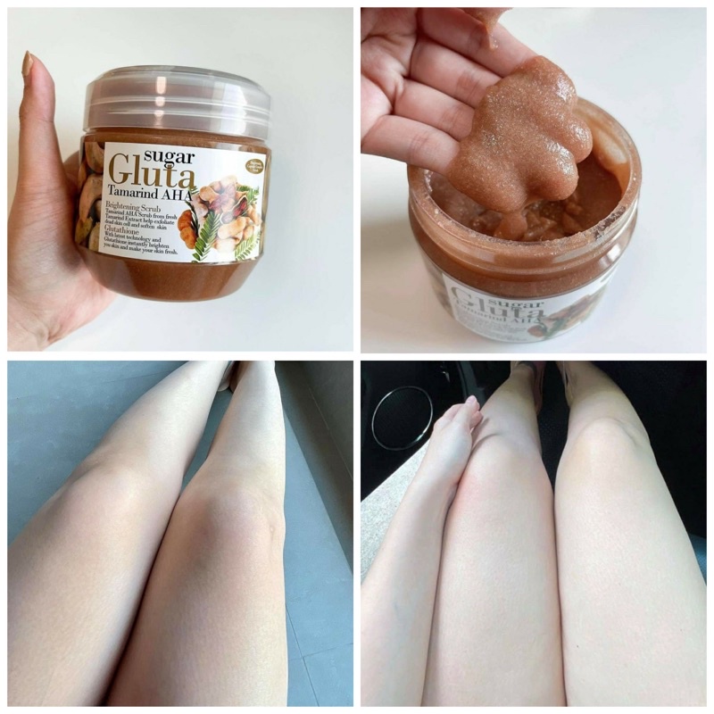 Tẩy da chết cơ thể Sugar Gluta Tamarind AHA Brightening Thái Lan