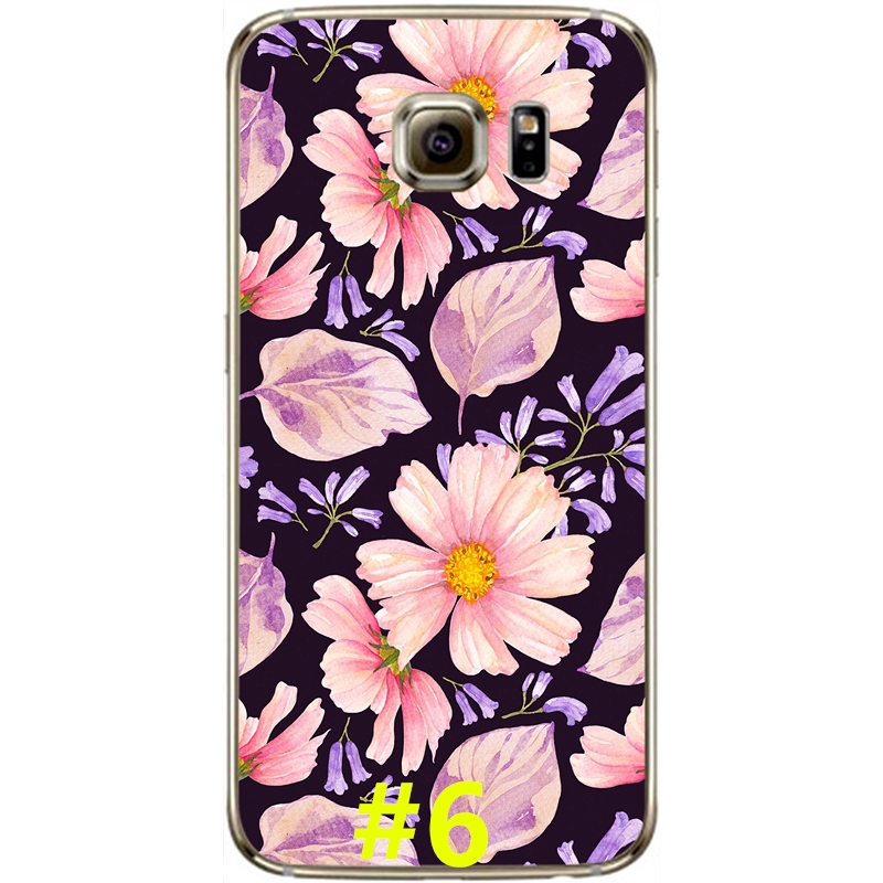 Ốp điện thoại họa tiết hoa lá nghệ thuật dành cho Samsung Galaxy C9 / C7 /C5 Pro /C8 /J7 Plus