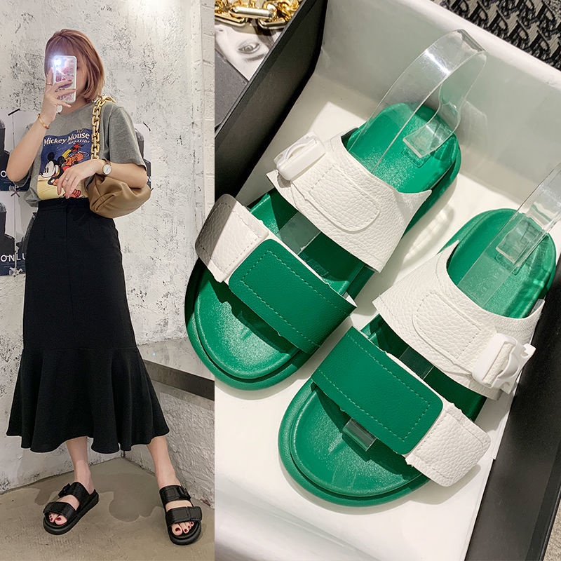 Dép Đế Dày Thời Trang Xinh Xắn Dành Cho Nữ