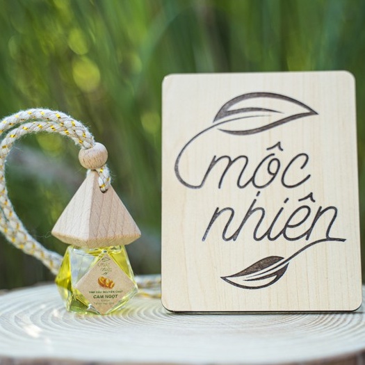 Tinh dầu treo xe ô tô, xe hơi Mộc Nhiên - Tinh dầu treo phòng 100% Thiên Nhiên Tùy Chọn Mùi Hương