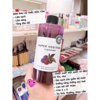 Sữa rửa mặt rau củ Super Vegitoks Cleanser
