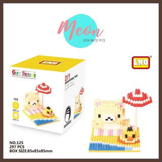 Xếp hình lego Rilakkuma - size M (233 -322 pcs)