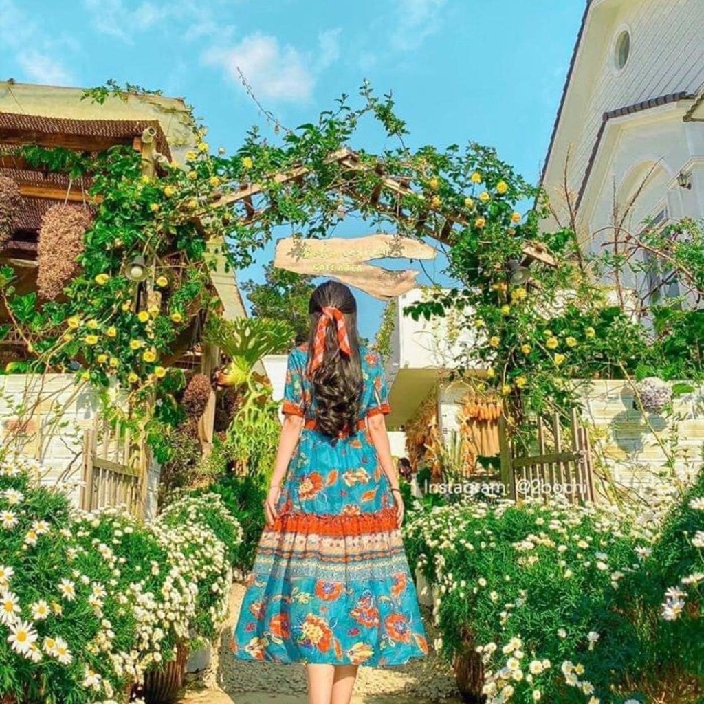 Váy Đi Biển, Du Lịch Phong Cách Boho Vintage ( V06 ) | BigBuy360 - bigbuy360.vn
