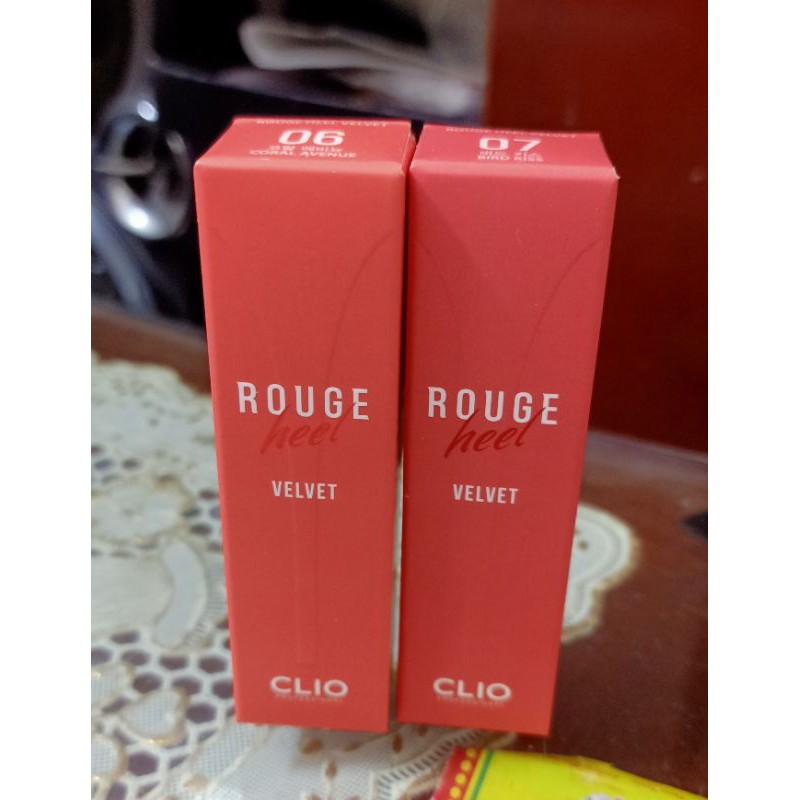 Son Clio Rouge Heel Velvet date 2023