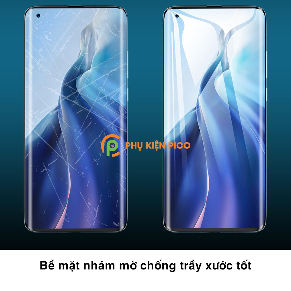 Dán màn hình Xiaomi Mi 11 PPF vân mờ chống vân tay cao cấp - Dán dẻo Xiaomi Mi 11