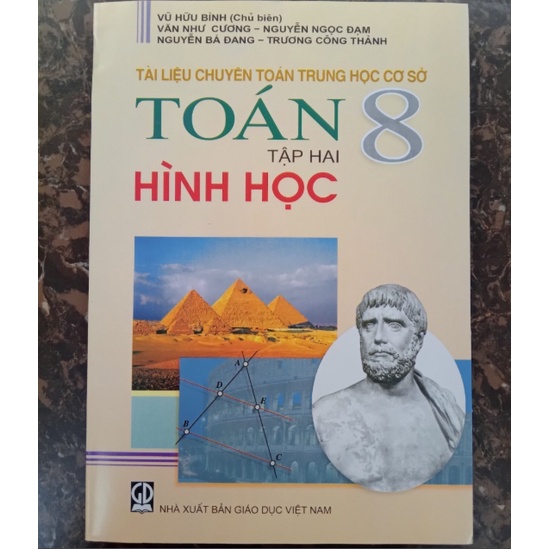 Sách - Tài Liệu Chuyên Toán Trung học cơ sở Toán 8 Hình Học - Tập 2