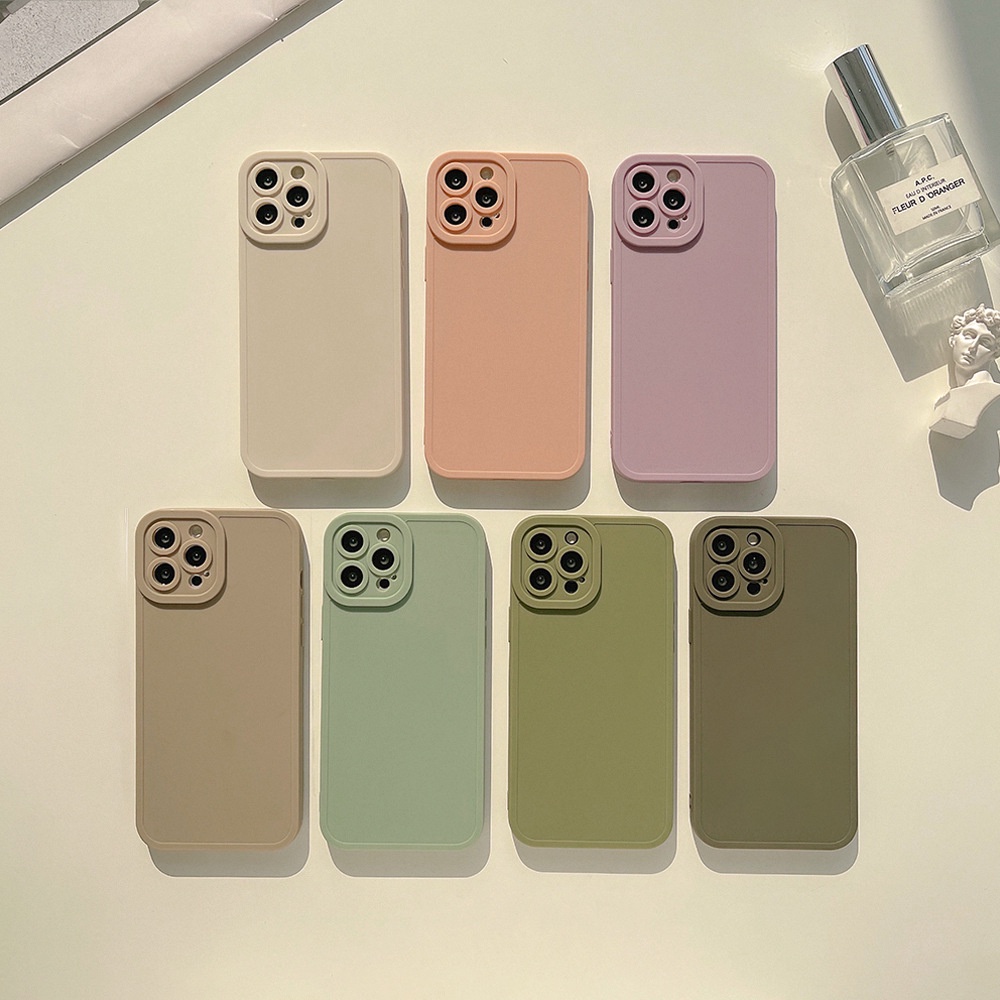Ốp Điện Thoại Silicone Mềm Thời Trang Cho Apple 13 Pro Max 12 11 Pro Max mini X XR XS Max 7 8 Plus 7G 8G