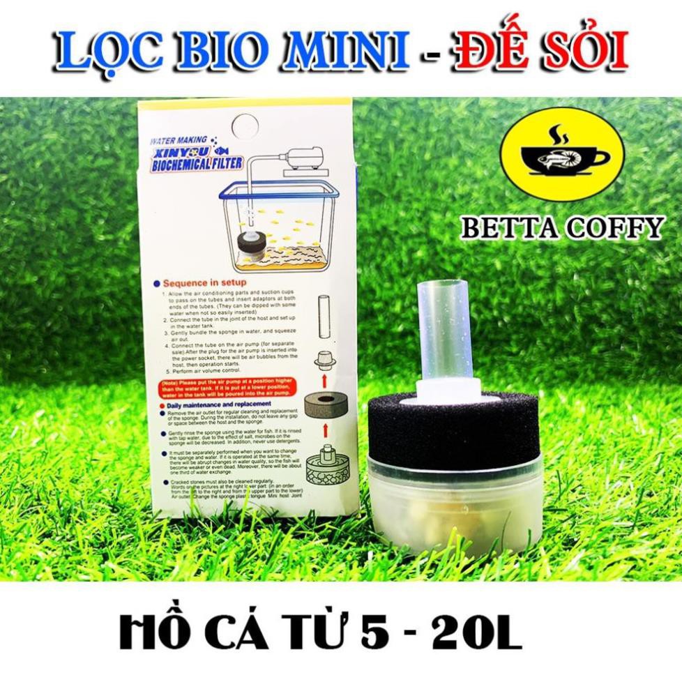 Lọc Vi Sinh BIO mini - ĐẾ SỎI - Không cần thay nước