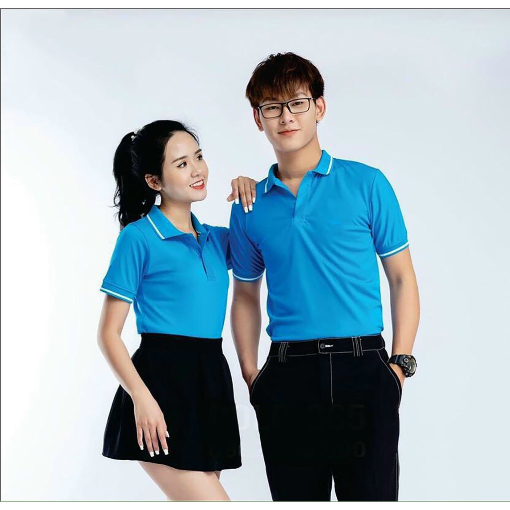 Áo Thun Nam Nữ Cổ Trụ Polo Viền Trẻ Trung Lịch Lãm Đủ Màu - TPL01 unomen | BigBuy360 - bigbuy360.vn