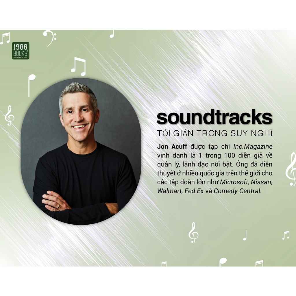 Sách - Soundtracks - Tối giản trong suy nghĩ - 1980books