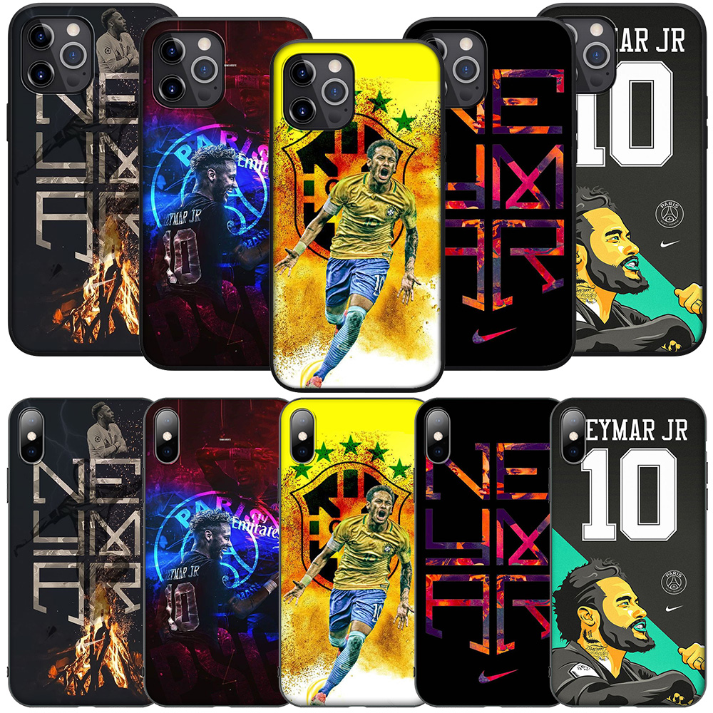 Ốp Điện Thoại Silicon Mềm Hình Neymar Jr Cho Iphone 12 Mini 11 Pro Xs Max Xr X Xs Uj90