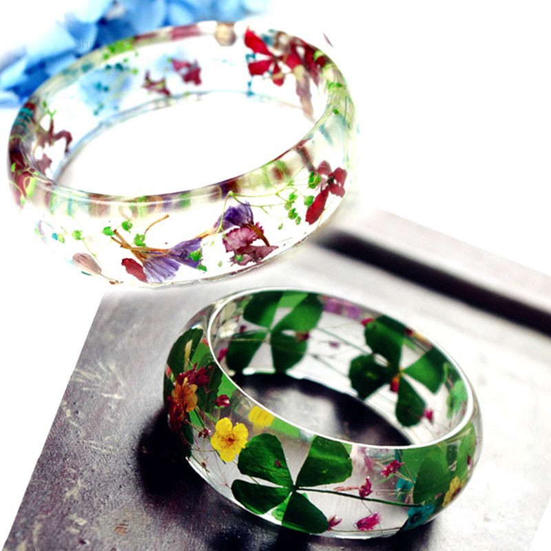 Khuôn Silicone Hình Tròn Làm Trang Sức DIY