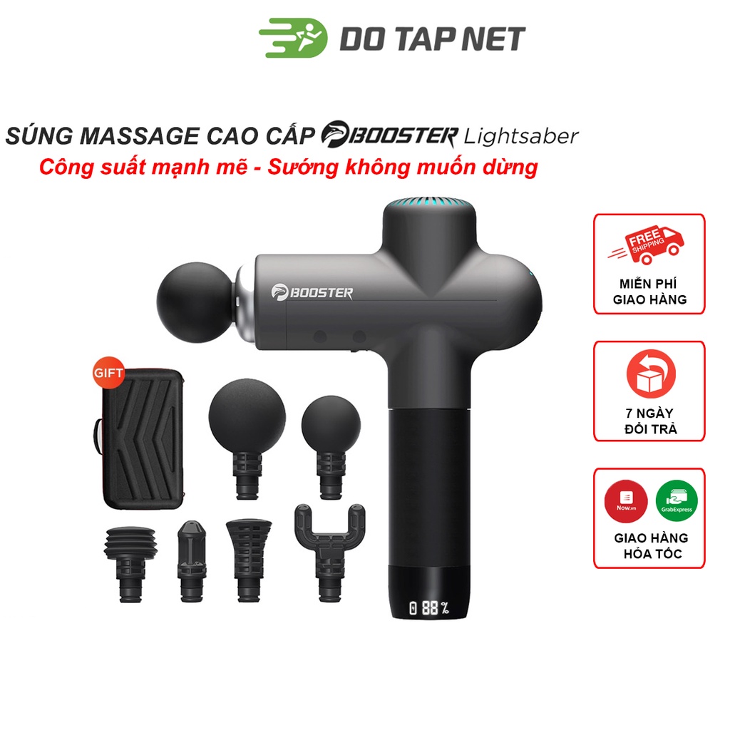 Súng Massage Lightsaber AI, Súng Massage Gun Thư Giãn Cơ Bắp, Công Nghệ Trị Liệu Smart AI